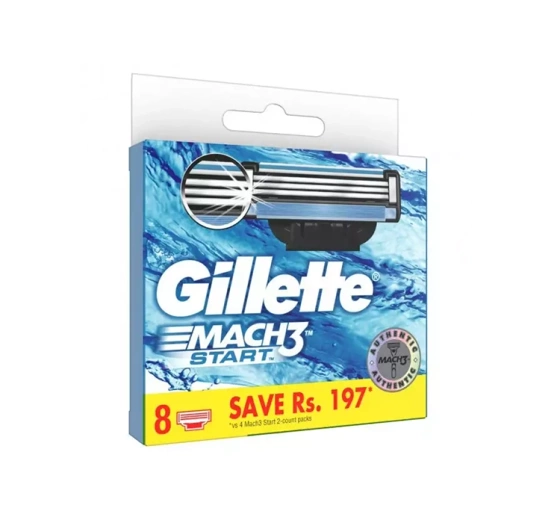 Kliknij na zdjęcie, aby je powiększyć Gillette Mach3 Start Nachfüllklingen für Männer 8 Stück