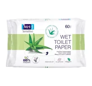 Bella  Sensitive Befeuchtetes Toilettenpapier 60 Stück