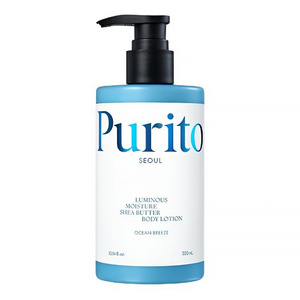 Purito Luminous Moisture Shea Butter Body Lotion – feuchtigkeitsspendende Körperlotion „Ocean Breeze“, 300 ml