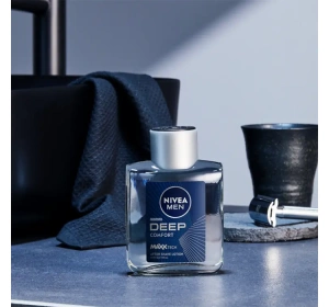 NIVEA MEN Deep Comfort antibakterielles Aftershave 100 ml