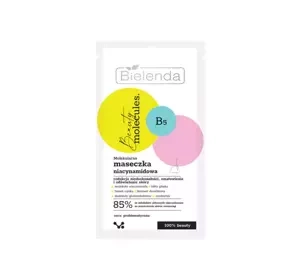 BIELENDA BEAUTY MOLECULES GESICHTSMASKE NIACINAMID 8G