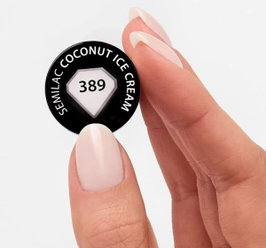 Semilac Soulmate Mix Hybridlack 389 Coconut Ice Cream 7 ml