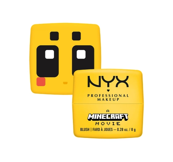 Kliknij na zdjęcie, aby je powiększyć NYX Professional Makeup × A Minecraft Movie Cremiges Rouge 04 Honeycomb Hottie 8 g