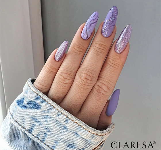 Kliknij na zdjęcie, aby je powiększyć Claresa Hybridnagellack Full Glitter 6 5 g