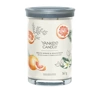 Yankee Candle Signature Tumbler – große Duftkerze „White Spruce & Grapefruit“, 567 g
