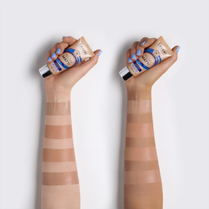 Lirene All Day Matt! Mattierende Gesichtsgrundierung ohne Maskeneffekt 13 Cappuccino 30 ml
