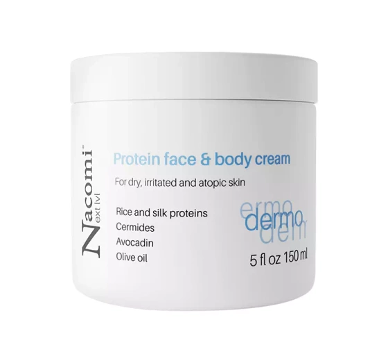 NACOMI NEXT LEVEL DERMO PROTEINCREME FÜR GESICHT UND KÖRPER 150ML