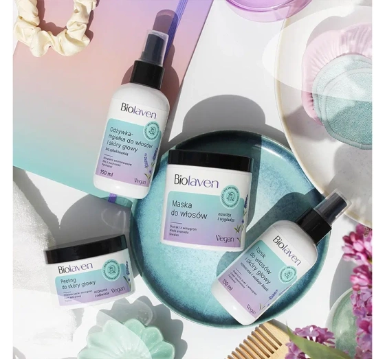 BIOLAVEN ORGANIC HAARMASKE FEUCHTIGKEITSSPENDUNG GLÄTTUNG 250ML