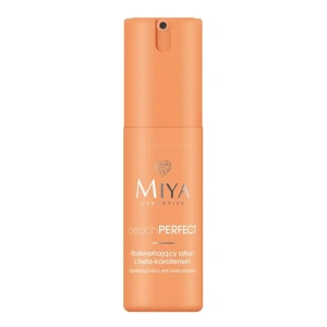 Miya Cosmetics peachPerfect Aufhellungslotion mit Beta-Carotin zur Unterstützung der Bräune 50 ml