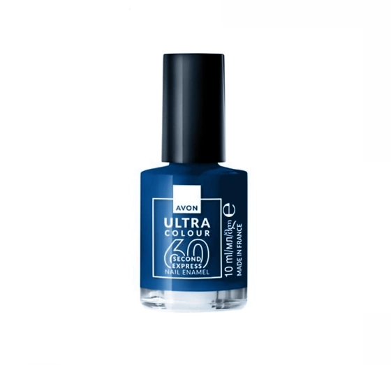 Kliknij na zdjęcie, aby je powiększyć AVON ULTRA COLOUR 60 SECOND EXPRESS NAGELLACK CHEERS IN THE SEA 10ML