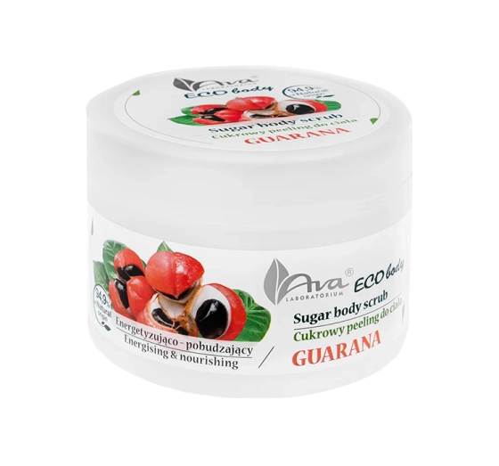 Ava Eco Body Zuckerpeeling für Körper Guarana 250 g