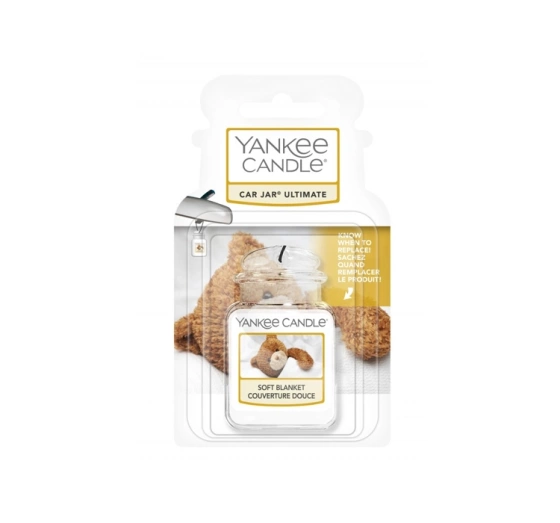 Kliknij na zdjęcie, aby je powiększyć Yankee Candle Car Jar Ultimate Autoduft Soft Blanket 25 g