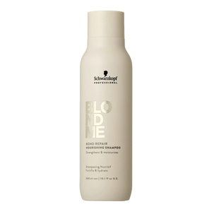 Schwarzkopf Professional Blondme Bond Repair – stärkendes und feuchtigkeitsspendendes Shampoo für blondes Haar, 300 ml