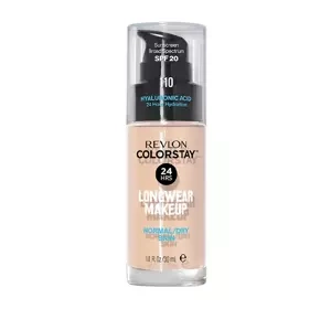 Revlon Colorstay Foundation mit Hyaluronsäure für trockene Haut 110 Ivory 30ml