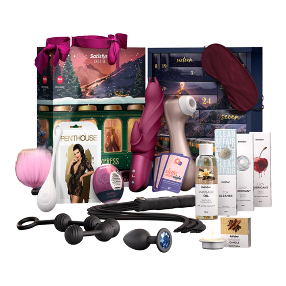 Satisfyer Deluxe Love Express Adventskalender mit Erotik-Gadgets