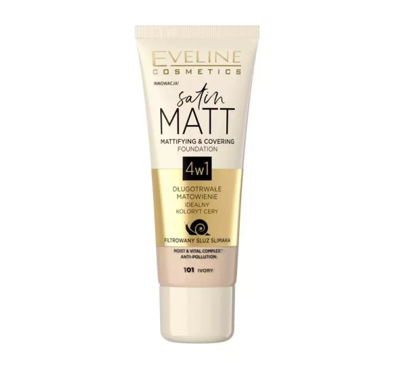 EVELINE SATIN MATT MATTIERENDE GRUNDIERUNG 101 IVORY 30ML