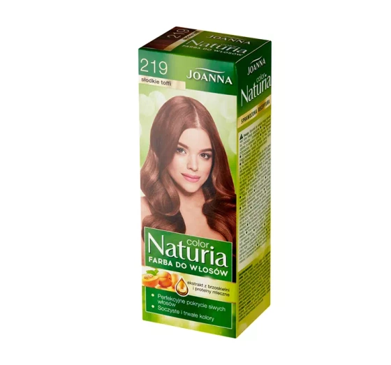 Kliknij na zdjęcie, aby je powiększyć JOANNA NATURIA COLOR HAARFARBE 219 SÜSSER TOFFEE