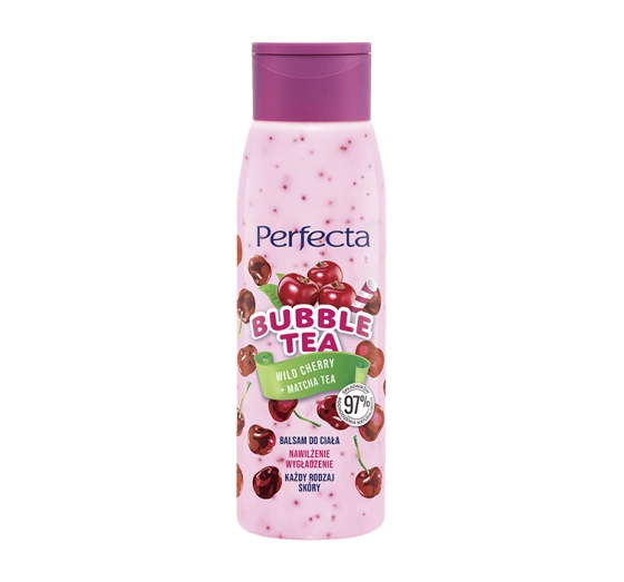 PERFECTA BUBBLE TEA KÖRPERBALSAM WILD CHERRY + MATCHA 400ML