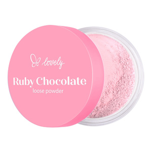 Lovely Ruby Chocolate – rosa loser Gesichtspuder, 6 g