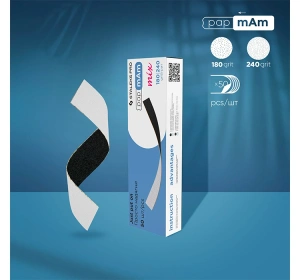 Staleks Pro Just Put On Austauschbare doppelseitige Feilen papmAm Mix Expert 22 180/240 grit 50 Stück