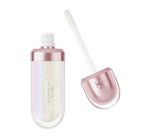 KIKO Milano 3D Hydra Lip Oil Feuchtigkeitsspendendes Lippenöl 01 Milky Way 6,5ml