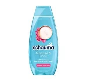 SCHAUMA MOISTURE & SHINE SHAMPOO 400ML