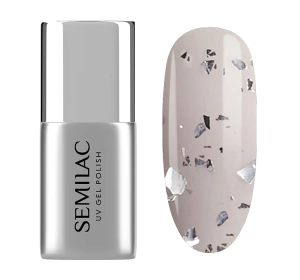 Semilac No-Wipe Top Coat für UV-Lacke Top No Wipe Frozen 7 ml