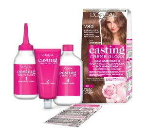 L'Oréal Paris Casting Créme Gloss Haarfarbe 780 Karamell Mochaccino
