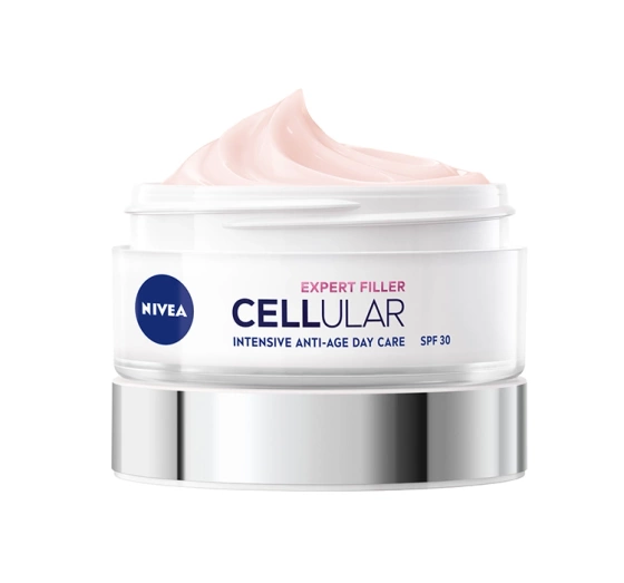 Kliknij na zdjęcie, aby je powiększyć NIVEA CELLULAR EXPERT FILLER GESICHTSCREME ANTI-AGE FÜR TAG SPF30 50ML