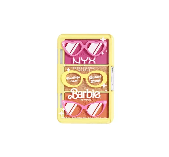 NYX PROFESSIONAL MAKEUP X BARBIE MINI CONTOURING PALETTE GREETINGS FROM BARBIELAND 4,8G
