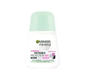 GARNIER MINERAL INVISIBLE PROTECTION 48H FLORAL TOUCH ANTITRANSPIRANT ROLL-ON 50ML