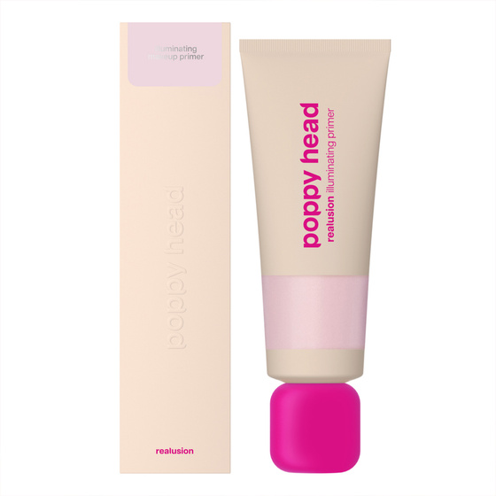 Kliknij na zdjęcie, aby je powiększyć Poppy Head Realusion aufhellende Make-up-Unterlage 02 Rosy Shift 30 ml