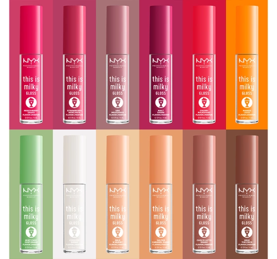 NYX Professional Makeup This Is Milky Lipgloss 18 Salted Caramel Shake 4 ml