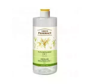 GREEN PHARMACY MIZELLARWASSER 3IN1 MIT HAFER 500ML