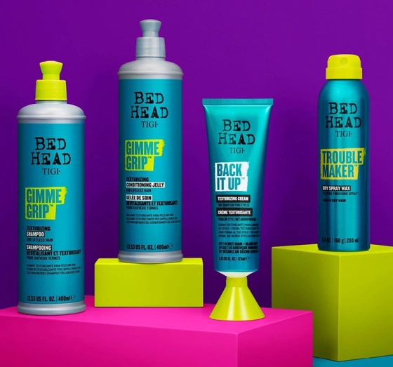 TIGI Bed Head Gimme Grip Professionelles Textur-Shampoo für volumenloses Haar 400 ml