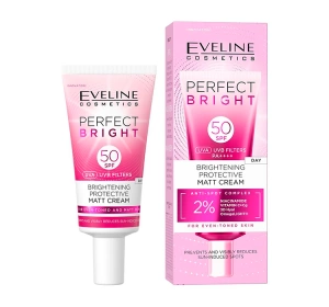 Eveline Cosmetics Perfect Bright Mattierende Tagescreme SPF50 30 ml