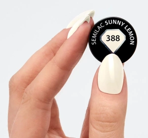 Semilac Soulmate Mix Hybridlack 388 Sunny Lemon 7 ml