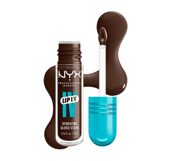 NYX Professional Makeup Lip IV Hydrating Gloss Serum Lip Gloss 06 Espresso Soak 5 ml