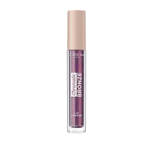 LOREAL CHROMATIC BRONZE LIP TOPPER 03 PURPLE FIZZ 3ML
