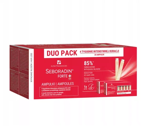 Seboradin Haarausfall Prävention Forte Ampullen 154ml (28 x 5,5 ml)