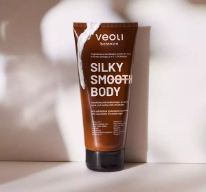 VEOLI BOTANICA BODY SILKY SMOOTH GLÄTTEND-FEUCHTIGKEITSSPENDENDE PEELINGMASKE FÜR KÖRPER 180ML