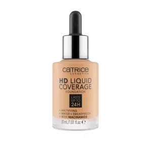 CATRICE HD LIQUID COVERAGE FOUNDATION 034 MEDIUM BEIGE 30ML