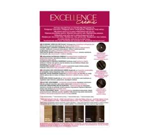 LOREAL EXCELLENCE CREME HAARFARBE 4.00 BRAUN