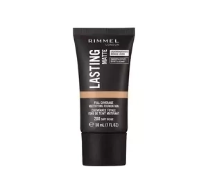 RIMMEL LASTING MATTE FOUNDATION 200 SOFT BEIGE 30ML