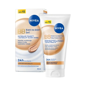 NIVEA 24H Nawilżenia BB Tagescreme 5in1 Natürlich 50ml