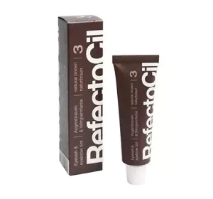 REFECTOCIL Henna für Augenbrauen und Wimpern 3.0 Natural Brown 15 ml