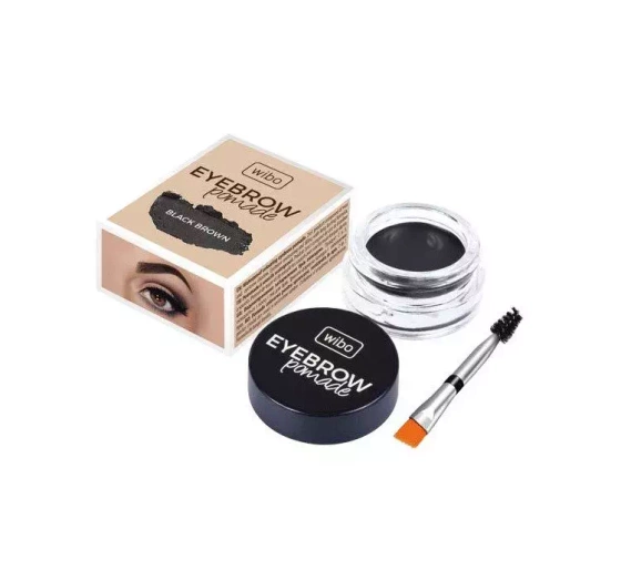 Kliknij na zdjęcie, aby je powiększyć WIBO EYEBROW POMADE AUGENBRAUENPOMADE BLACK BROWN