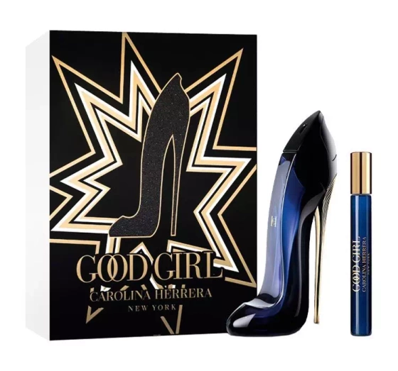 Kliknij na zdjęcie, aby je powiększyć CAROLINA HERRERA GOOD GIRL EDP SPRAY 80ML + EDP MINI 10ML SET