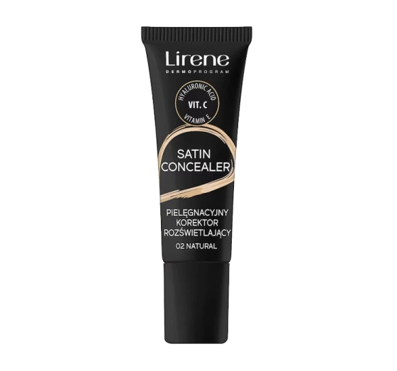 Lirene Satin Concealer Pflegender Concealer mit Leuchtkraft 02 Natural 10ml