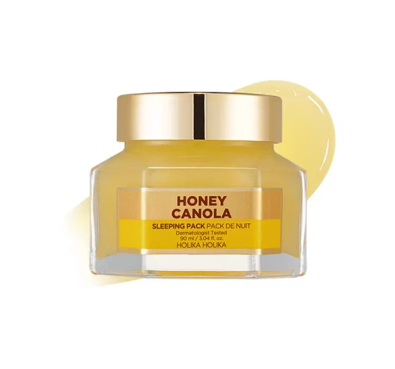 Kliknij na zdjęcie, aby je powiększyć HOLIKA HOLIKA HONEY SLEEPING PACK GESICHTSMASKE FÜR NACHT CANOLA 90ML